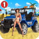 Crazy Cars Stunts beach car dr APK