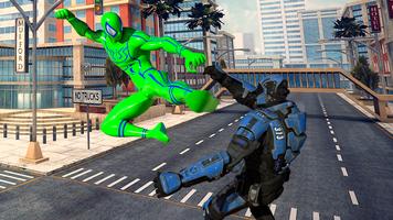 Spider Robot hero fighting game vs robots gönderen