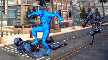 Spider Robot hero fighting game vs robots Ekran Görüntüsü 1