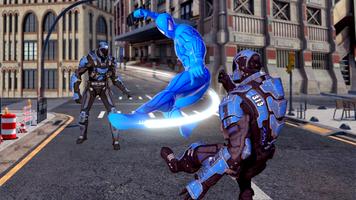 Spider Robot hero fighting game vs robots Ekran Görüntüsü 2