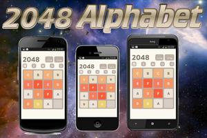 2048 Alphabet Affiche
