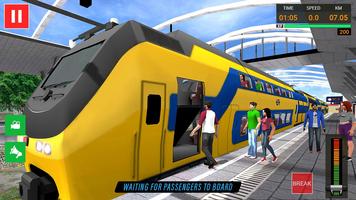 Euro Train Simulateur Gratuit - Train Driving 2021 capture d'écran 1