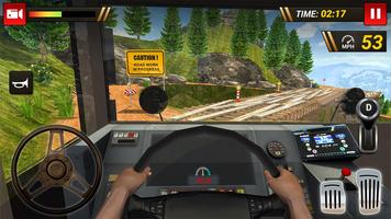 Offroad School Bus Driving Sim poster