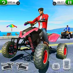 ATV City Traffic Racing Games  APK download