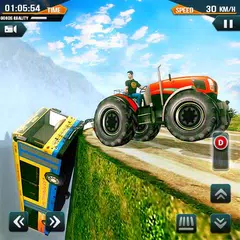 鍊式拖拉機公交車拖帶義務 2019- Chained Tractor Bus Towing Duty APK 下載