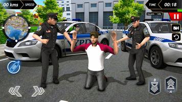 US Police Car Racing 2019 screenshot 1