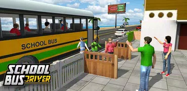 スクールバスの輸送運転手2019-School Bus Tr