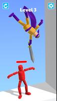 3 Schermata Ragdoll Ninja－combattimento