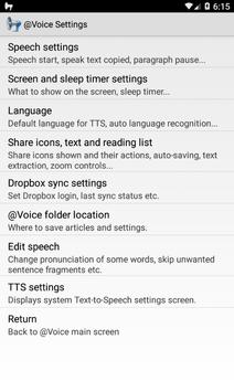 @Voice Aloud Reader 截图 6