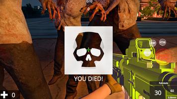 Mort Zombie Jeux de tir 3D capture d'écran 1