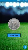 Flip a coin Heads and Tails Coin Toss App capture d'écran 1