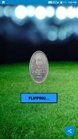Flip a coin Heads and Tails Coin Toss App capture d'écran 3