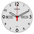 Analog Clock Live Wallpaper أيقونة