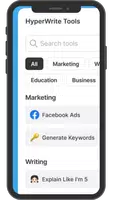 HyperWrite for Mobile Hint Ekran Görüntüsü 7