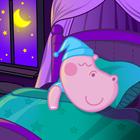 Gute Nacht Hippo Zeichen
