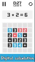 Rapid Calculate-digital computing puzzle game Cartaz