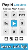 Rapid Calculate-digital computing puzzle game imagem de tela 1