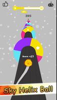 Sky Helix Ball:Rolling Jump Smash Crazy Rush Game Cartaz