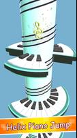 Piano Jump-Tower Fall Down Pinball Rotate Game imagem de tela 1