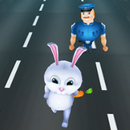 Rabbit Parkour-Subway runner rush race APK