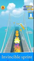 Rabbit Parkour-Subway runner rush race Cartaz