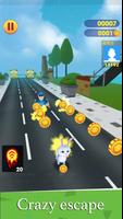 Rabbit Parkour-Subway runner rush race imagem de tela 3