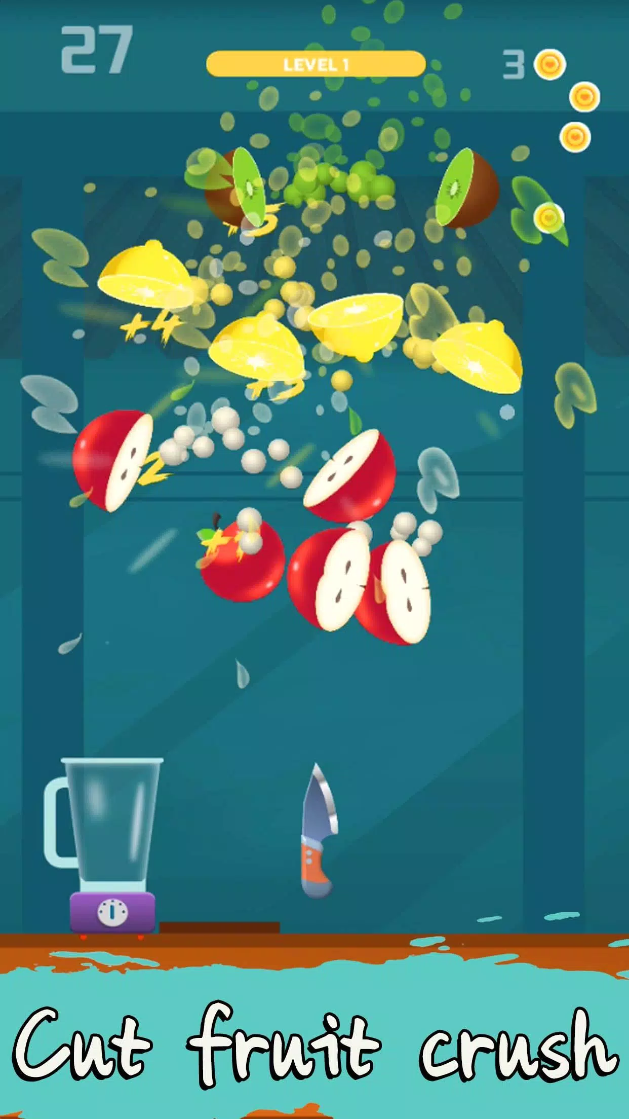 Crazy Fruit Slice Ninja Games Game for Android - Download