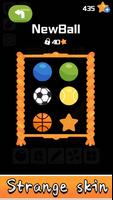 Draw Balance Ball-fun sky rolling collision game imagem de tela 1