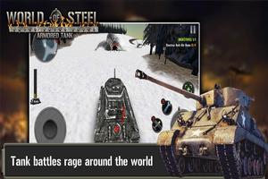 World Of Steel Armored Tank Affiche