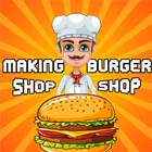 Making Burger Shop icône