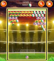 Super Soccer Bubble Shooter 截圖 1