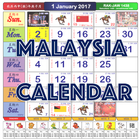 2023 Malaysia Calendar icône