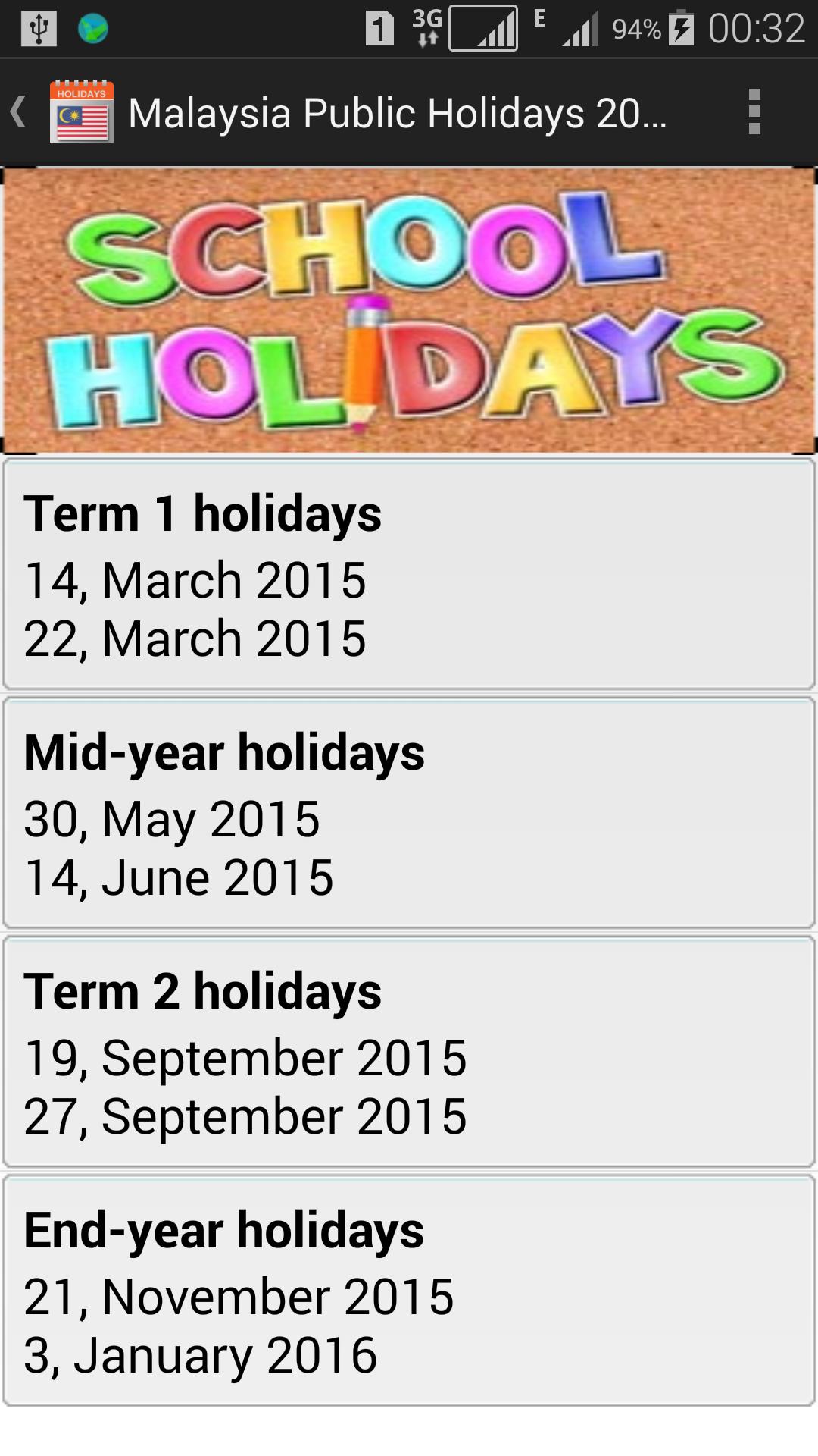 Malaysia Public Holidays 2020 / 2021 for Android - APK ...