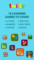 Twitty - KG Learning Games تصوير الشاشة 1