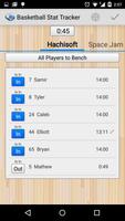 Basketball Stat Tracker imagem de tela 2