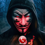 Anonymous Hacker Fake Call ícone