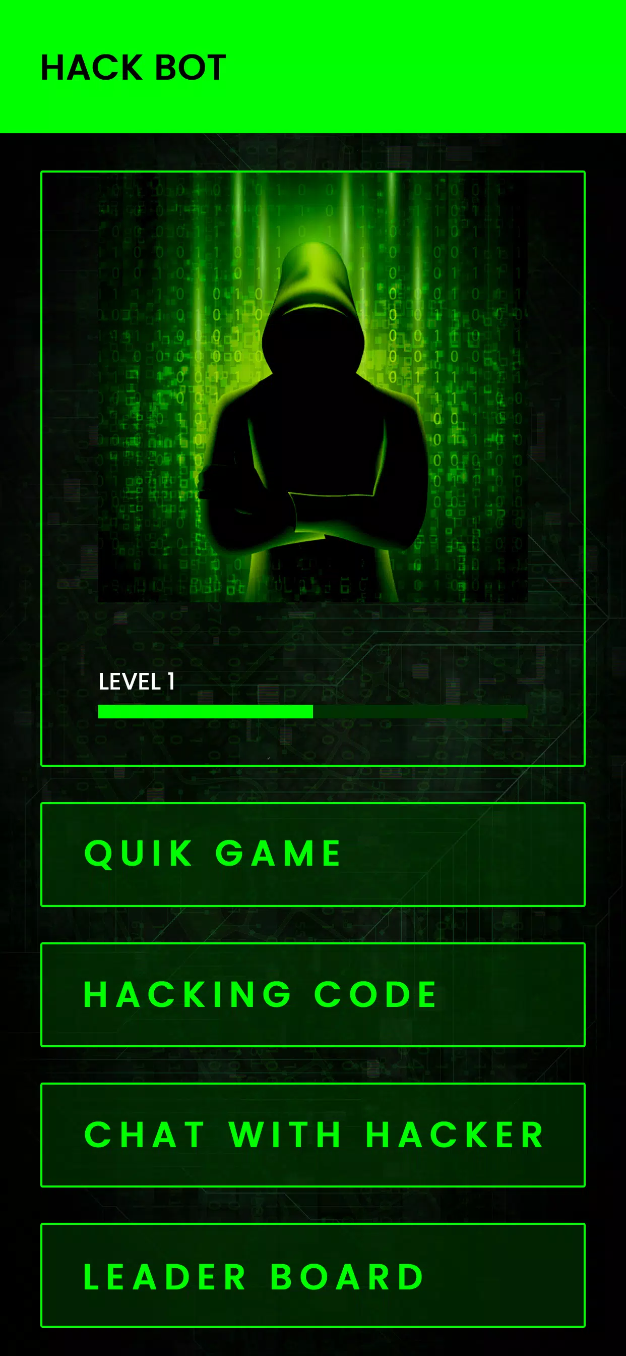Hacking Game HackBot on the App Store