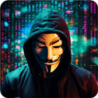 Hacker anonymous Wallpapers HD icône