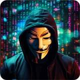 Hacker anonymous Wallpapers HD biểu tượng