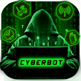 Hackers Bot Hacking Game-icoon