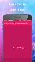 Body Massage - Machine Simulat poster