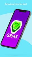 Gemas para PK Hack Prank: jogo Cartaz