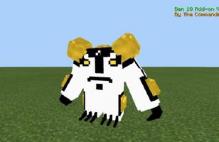 Ben Alien 10 Mod Minecraft PE captura de pantalla 2