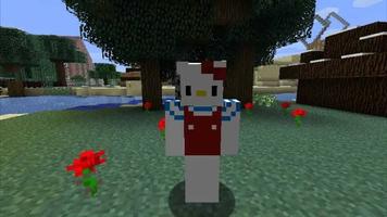 Hello Kitty mod for Minecraft imagem de tela 2