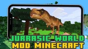 Jurrasic Mod World Minecraft captura de pantalla 1