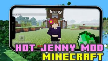 Jenny Mod + Skin for Minecraft পোস্টার