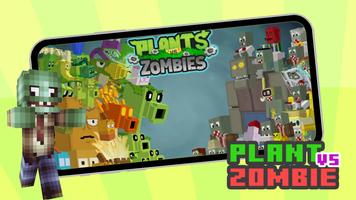 PvZ Mod for Minecraft PE poster