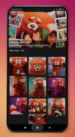 Fake Call Panda - Turning Red Poster