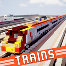 Mod Real Train Addon Minecraft APK