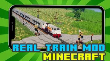Mod Real Train Addon Minecraft Plakat